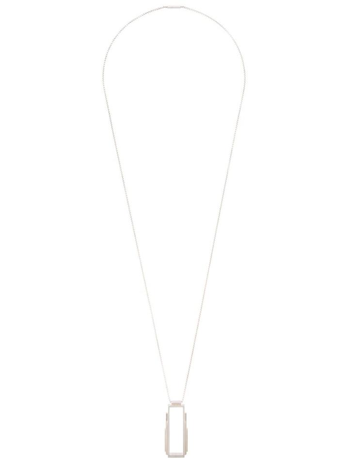 Felicious 'frame' Long Necklace, Women's, Metallic