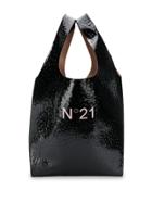 Nº21 Logo Shopper - Black