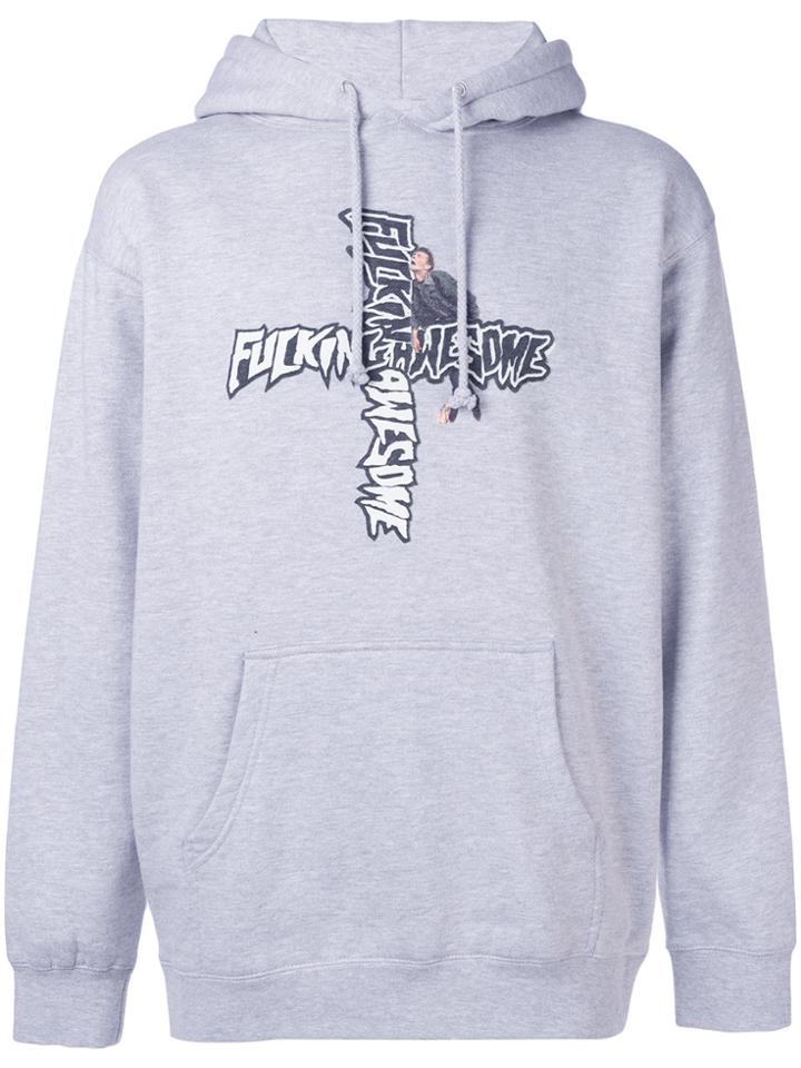 Fucking Awesome Hobo Hoodie - Grey