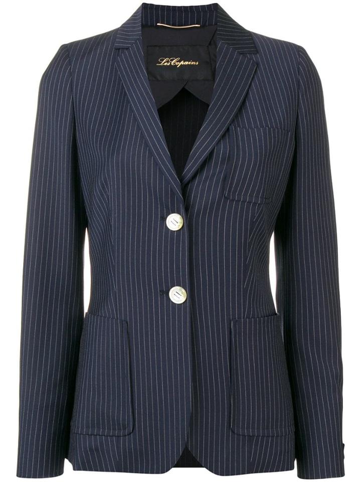 Les Copains Single Breasted Blazer - Blue