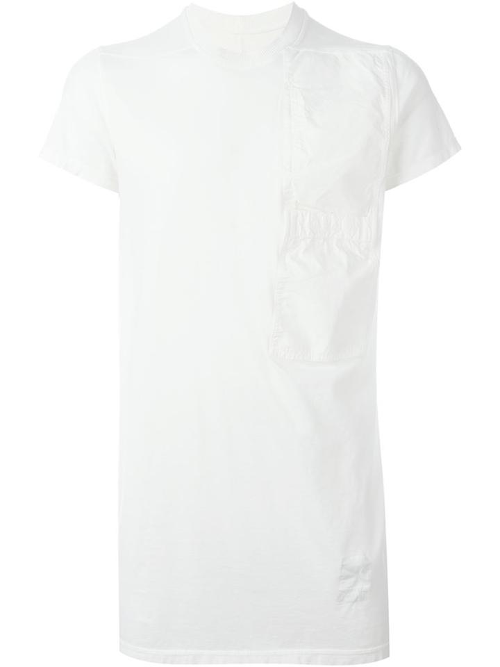 Rick Owens Drkshdw Patch Pocket T-shirt, Men's, Size: Xs, Nude/neutrals, Cotton