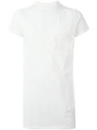 Rick Owens Drkshdw Patch Pocket T-shirt, Men's, Size: Xs, Nude/neutrals, Cotton