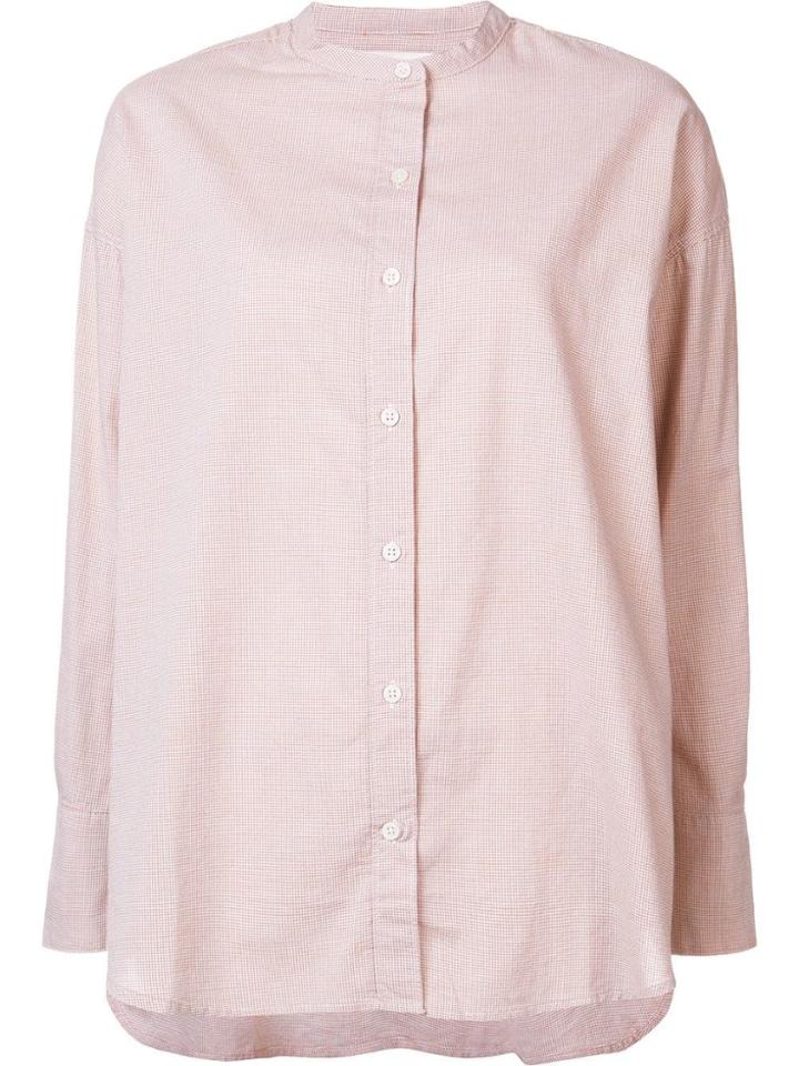 The Great Band Collar Shirt - Yellow & Orange
