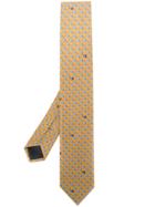 Ermenegildo Zegna Printed Tie - Yellow & Orange