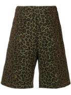 Stussy Camouflage Print Shorts - Green