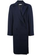 Capo Verde Coat - Women - Silk/cotton/cupro - 34, Blue, Silk/cotton/cupro, Jil Sander