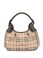 Burberry Pre-owned House Check Shoulder Bag - Brown