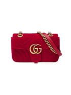Gucci Gg Marmont Mini Bag - Red