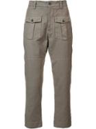 Wooster + Lardini Cargo Pocket Trousers
