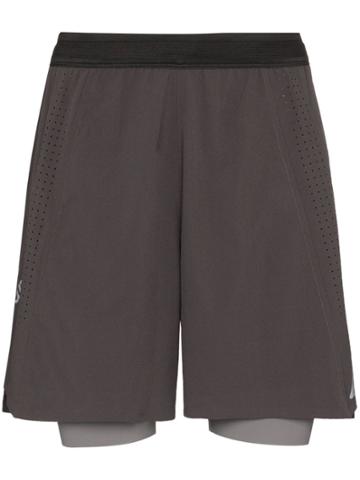 Soar Three Season 4.0 Track Shorts - Grey