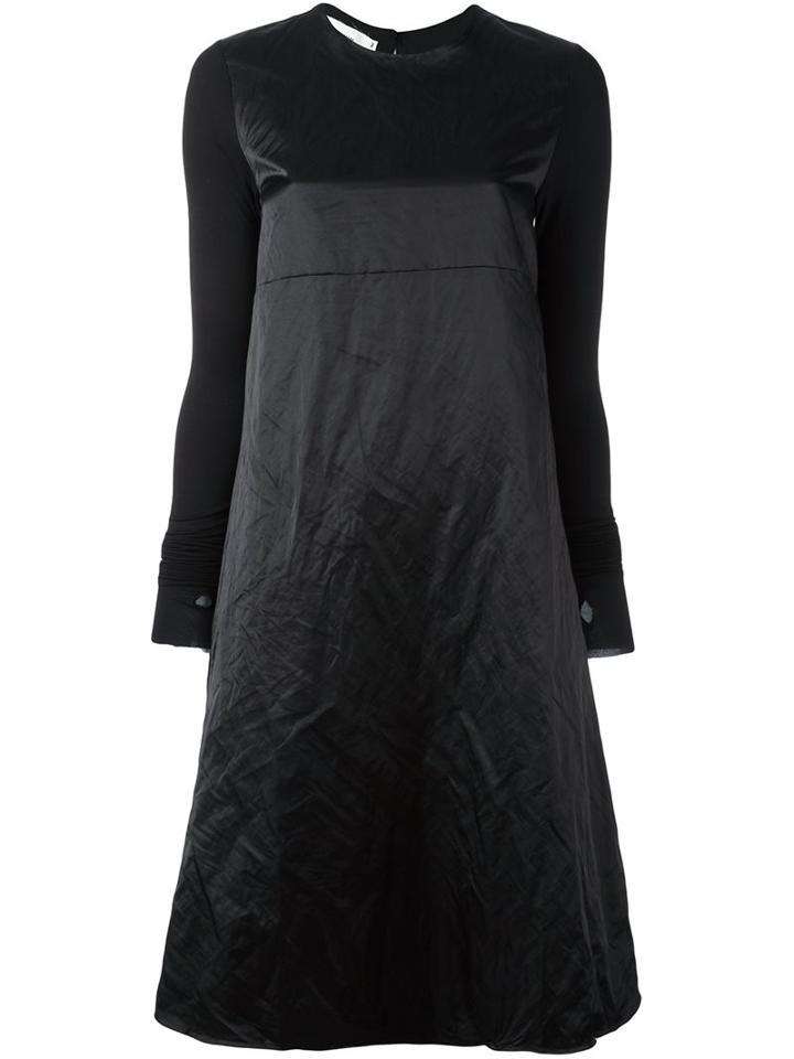 Nostra Santissima 'limbiate' Dress, Women's, Size: 40, Black, Cotton/polyamide/spandex/elastane/metal