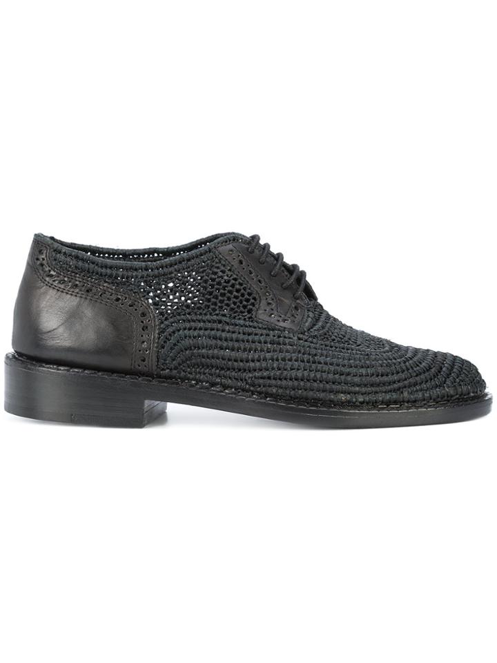 Robert Clergerie Jeanine Brogues - Black