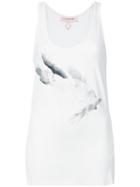 A.f.vandevorst - Foil Tank - Women - Spandex/elastane/viscose - M, White, Spandex/elastane/viscose