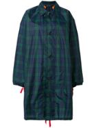 Sofie D'hoore Climb Checked Design Coat - Blue