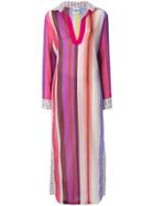 Michel Klein Multi-stripe Beach Dress - Multicolour