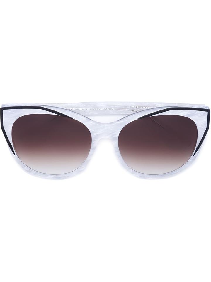 Thierry Lasry - Cat Eye Sunglasses - Women - Acetate/plastic - One Size, Women's, White, Acetate/plastic