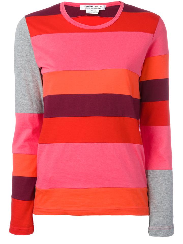 Comme Des Garçons Comme Des Garçons - Striped Jumper - Women - Cotton - M, Women's, Cotton