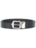 Givenchy - Pointed Buckle Belt - Men - Leather - 90, Black, Leather
