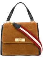 Bally Sqaure Shaped Crossbody Bag - Brown