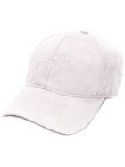 A-cold-wall* Distressed Logo Embroidered Cap - Grey