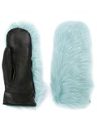 Cityshop Panelled Gloves - Blue
