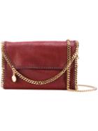 Stella Mccartney - Falabella Mini Bag - Women - Brass/artificial Leather - One Size, Red, Brass/artificial Leather