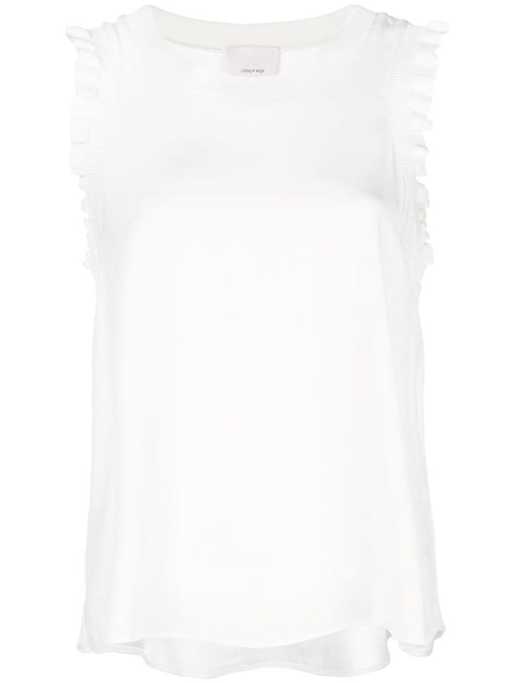 Cinq A Sept Lenore Top - White