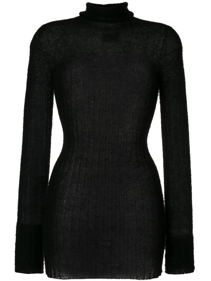 Lost & Found Ria Dunn Roll Neck Jumper - Black