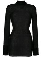 Lost & Found Ria Dunn Roll Neck Jumper - Black