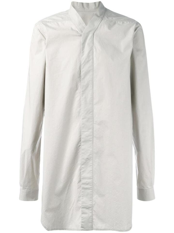 Rick Owens 'faun' Shirt, Men's, Size: 48, Nude/neutrals, Cotton