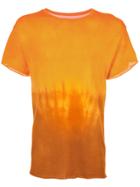 The Elder Statesman Dyed Favorite T-shirt - Yellow & Orange