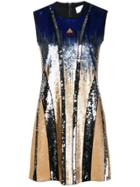 Sportmax Sequin Mini Dress - Blue