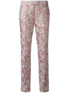 Christian Pellizzari Cigarette Trousers, Women's, Size: 46, Nude/neutrals, Polyester/acetate/polyamide/polyimide