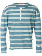 Levi's 1920s Henley Striped Top - Blue