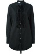 Nostra Santissima Ruched Bib Shirt, Women's, Size: 44, Black, Cotton