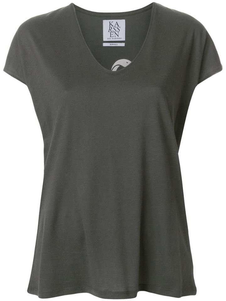 Zoe Karssen Cobra Print T-shirt - Grey