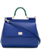 Dolce & Gabbana Siciliy Medium Tote - Blue