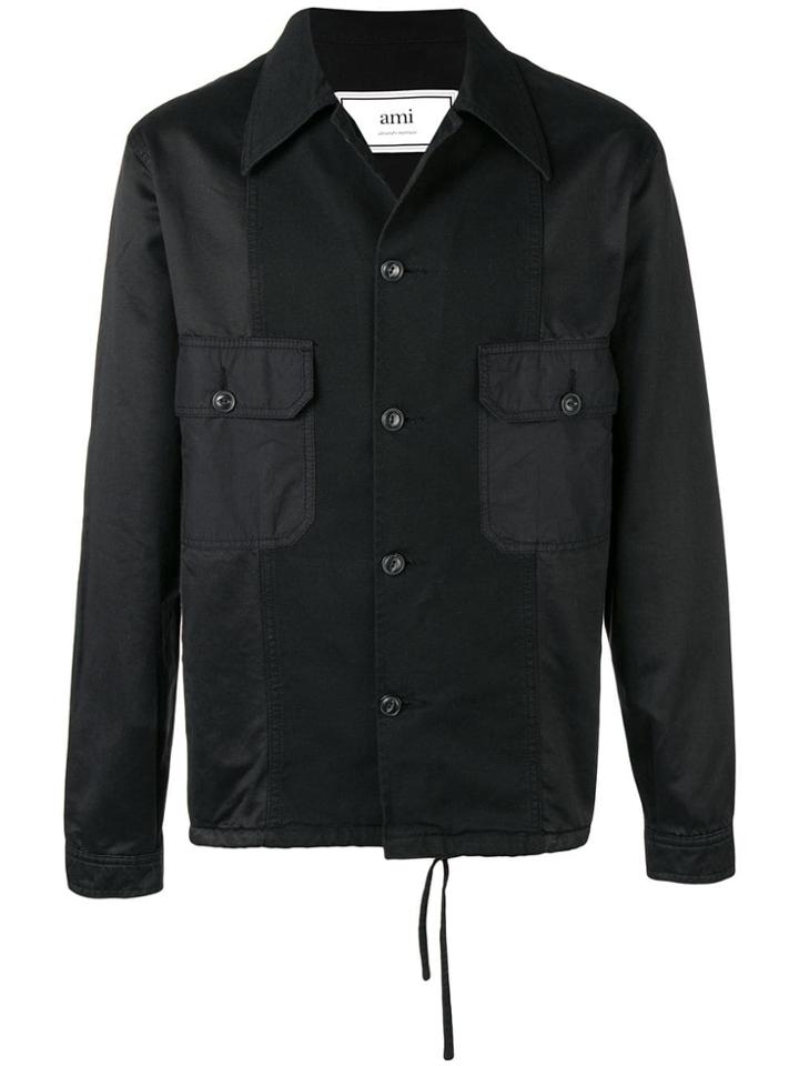 Ami Alexandre Mattiussi Patchwork Jacket - Black