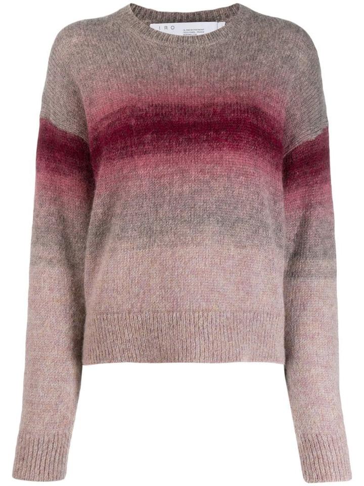 Iro Ombré Stripe Pullover - Purple