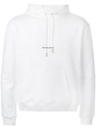 Saint Laurent - Logo Hoodie - Men - Cotton - S, White, Cotton