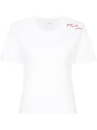 The Upside Embroidery Detail T-shirt - White