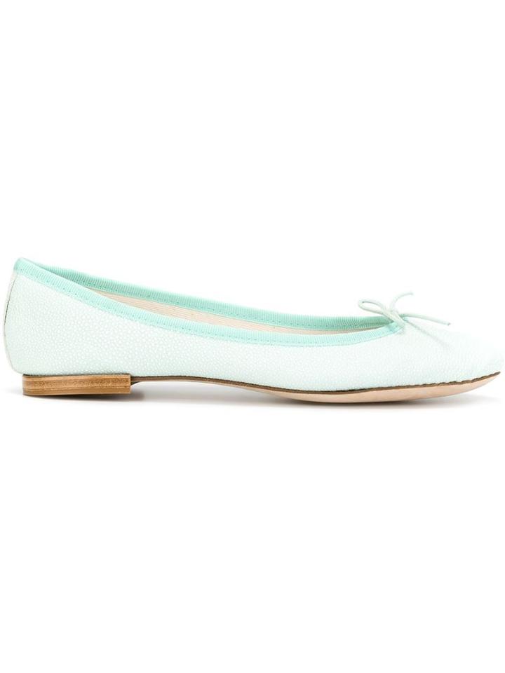 Repetto Gaulachat Ballerinas, Women's, Size: 37.5, Green, Leather