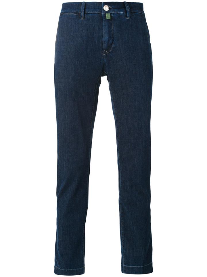 Jacob Cohen - Slim Fit Jeans - Men - Cotton/polyester/spandex/elastane/viscose - 36, Blue, Cotton/polyester/spandex/elastane/viscose