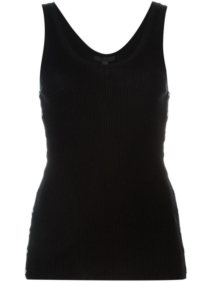 Alexander Wang Press Stud Embellished Tanktop