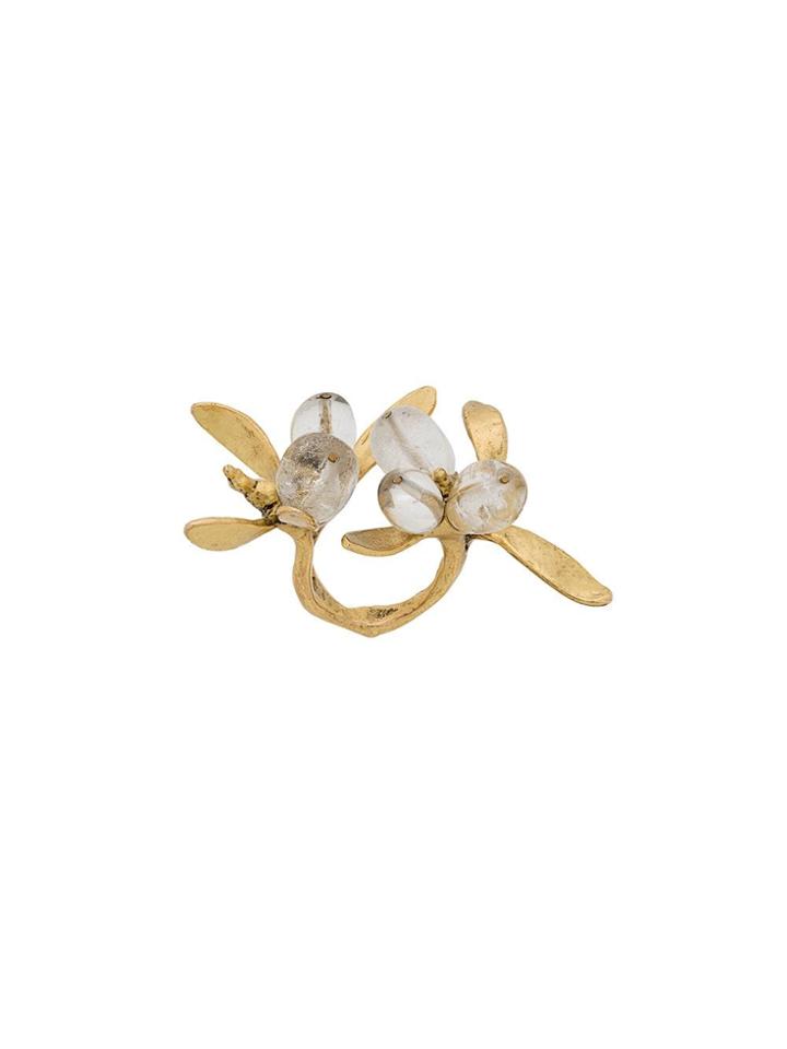 Goossens Harumi Mistletoe Ring - Gold