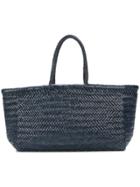 Dragon Bamboo Tote - Blue