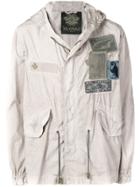 Mr & Mrs Italy Hooded Military Coat - Neutrals