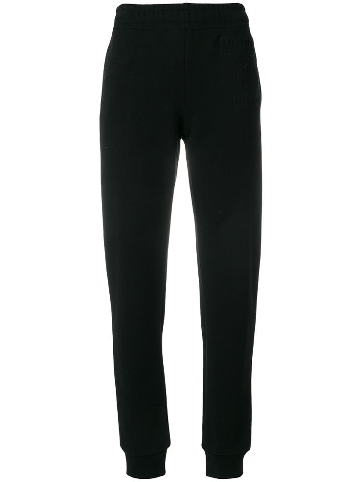 Moschino Tapered Track Trousers - Black