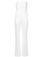 Rebecca Vallance Sophia Lace Jumpsuit - White