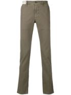 Incotex Straight-cut Chino Trousers - Green